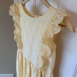 GAP Kids Size L (10) Girls Cotton Eyelet Dress